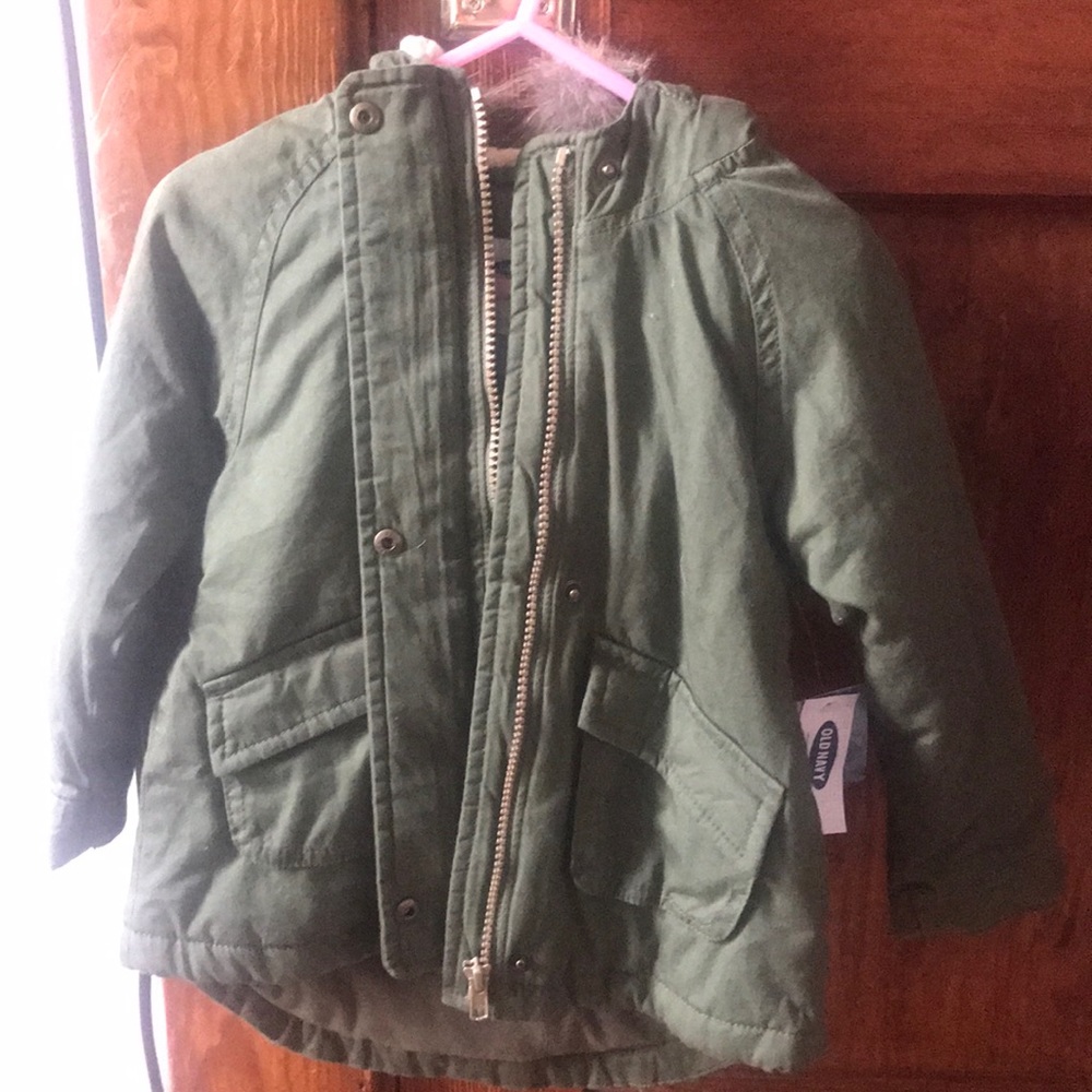 Girls 3T hunter green coat
